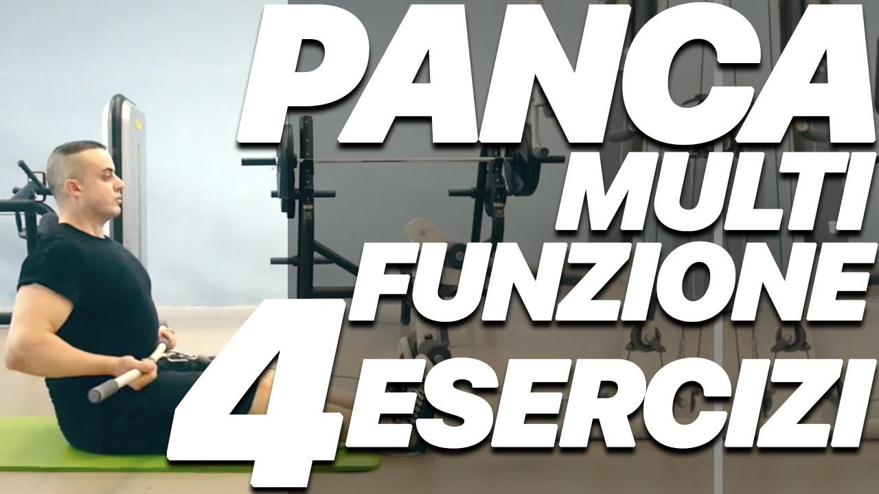 Panca Multifunzione: 4 Esercizi per la Massa Che Non Fai Mai
