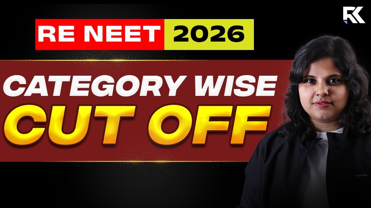 RE NEET 2026 Category Wise Cut Off 🚨 Expected Cut Off Analysis | RK Nex NEET