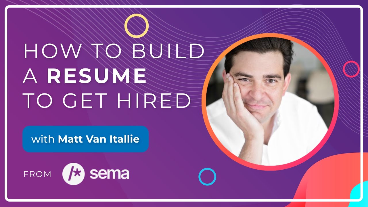 How to Build a Great Resume to Get Hired in Tech