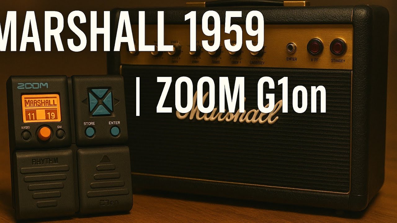 PRESETS GRÁTIS ZOOM G1ON/G1XON/MS50G/G3/G3X/G5 /MARSHALL 1959
