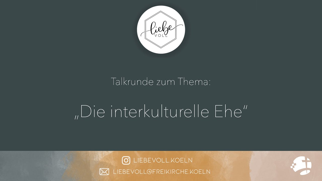 Die interkulturelle Ehe // Talkrunde