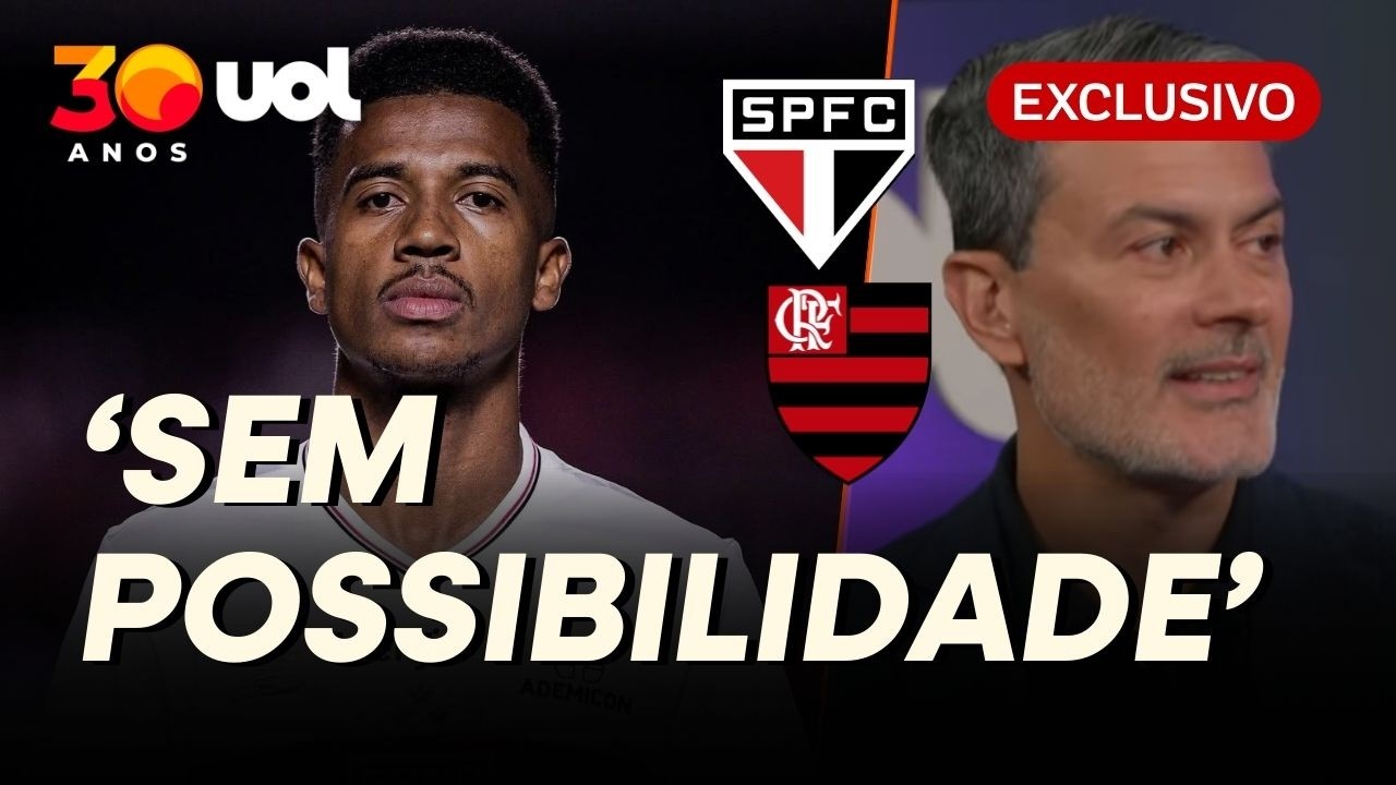 NÃO HÁ POSSIBILIDADE DO FLAMENGO CONTRATAR O MARCOS ANTÔNIO SEM FALAR COM O SÃO PAULO, DIZ RUI COSTA