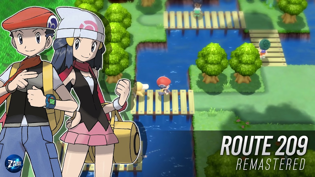 ROUTE 209 (Day): Remastered ► Pokémon Brilliant Diamond & Shining Pearl