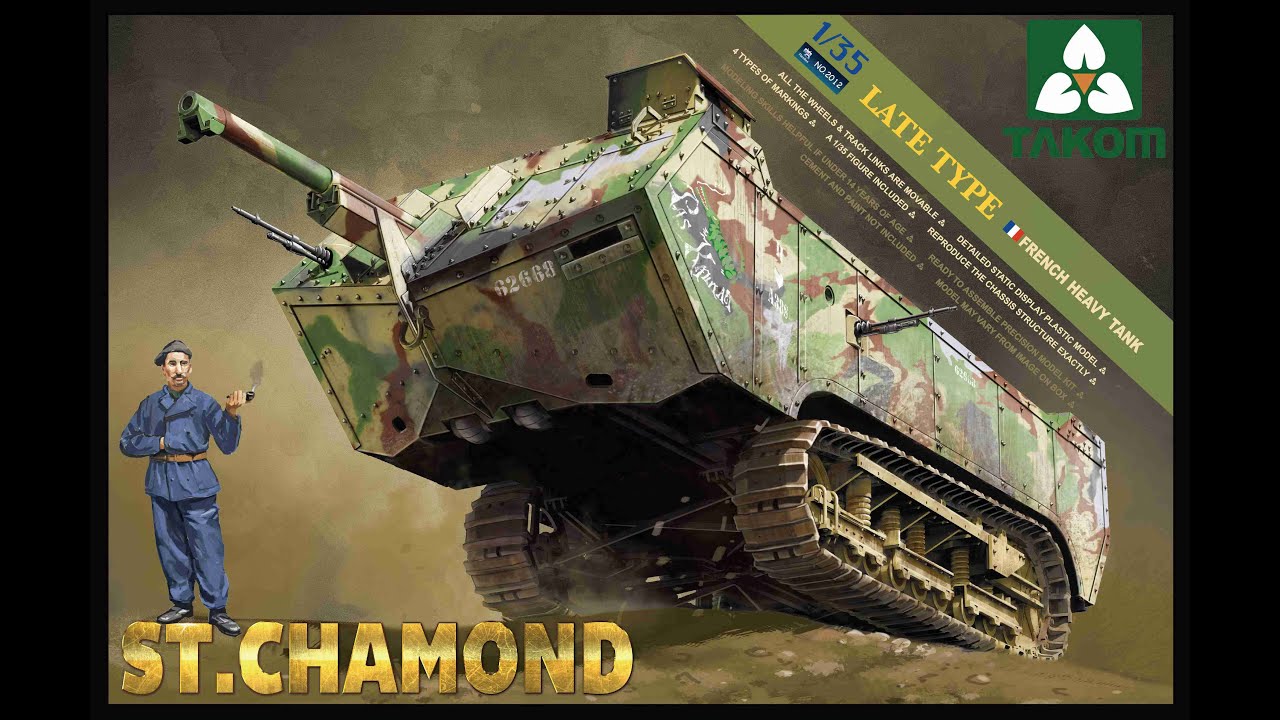 Takom St. Chamond Late Type 1917 Part 7