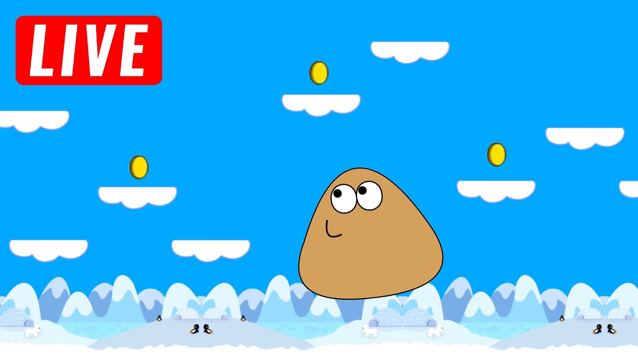 🔴 LIVE do POU VLOGS #26 - Sky Jump
