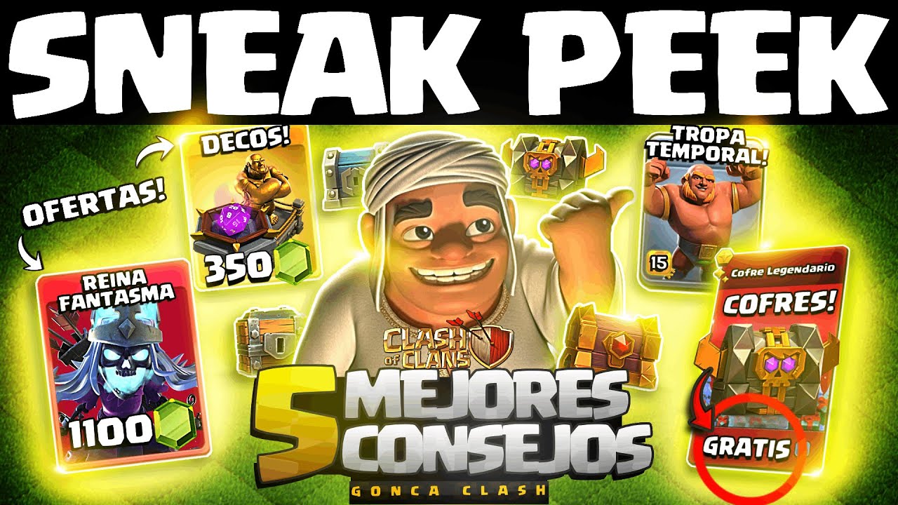 🚨 SNEAK PEEK: NUEVO EVENTO de COFRES + OFERTAS BRUTALES + VUELVE el GIGANTE | Clash of Clans