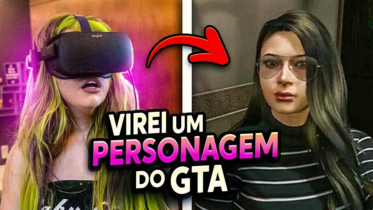COLOCAMOS A FUNBABE DENTRO DO GTA!! (REALIDADE VIRTUAL)