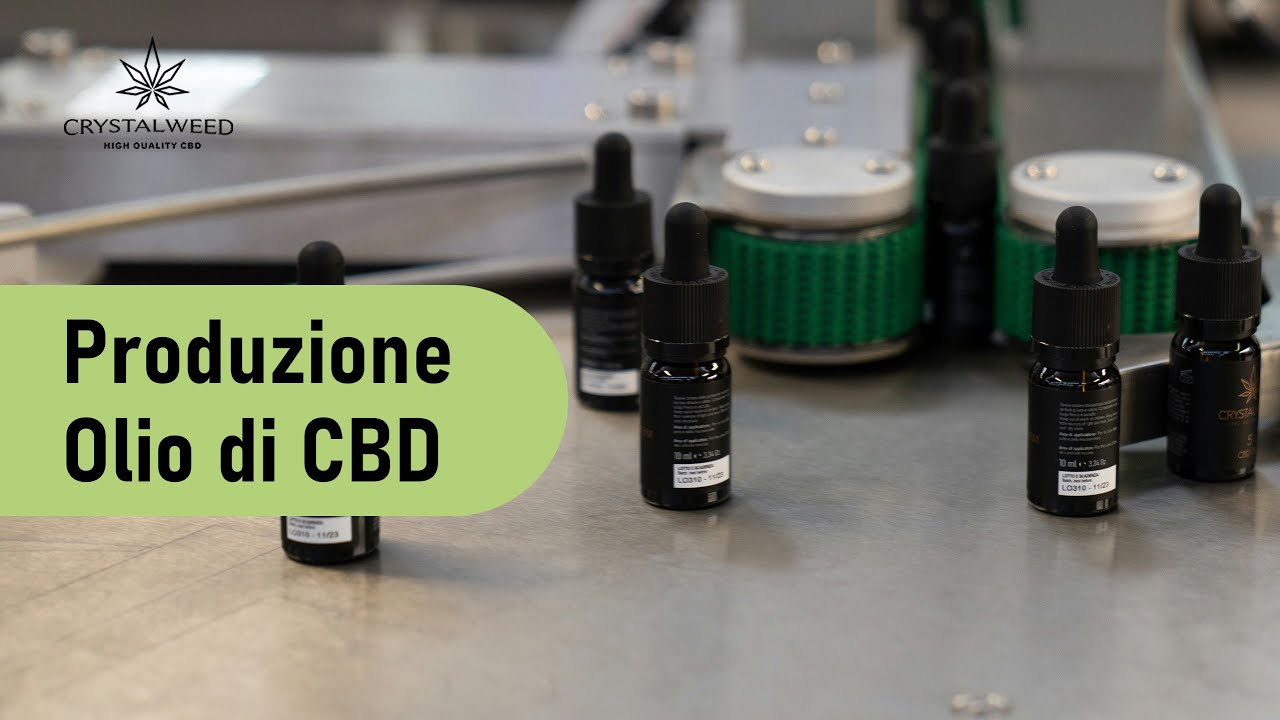 Crystalweed - Produzione Olio di CBD