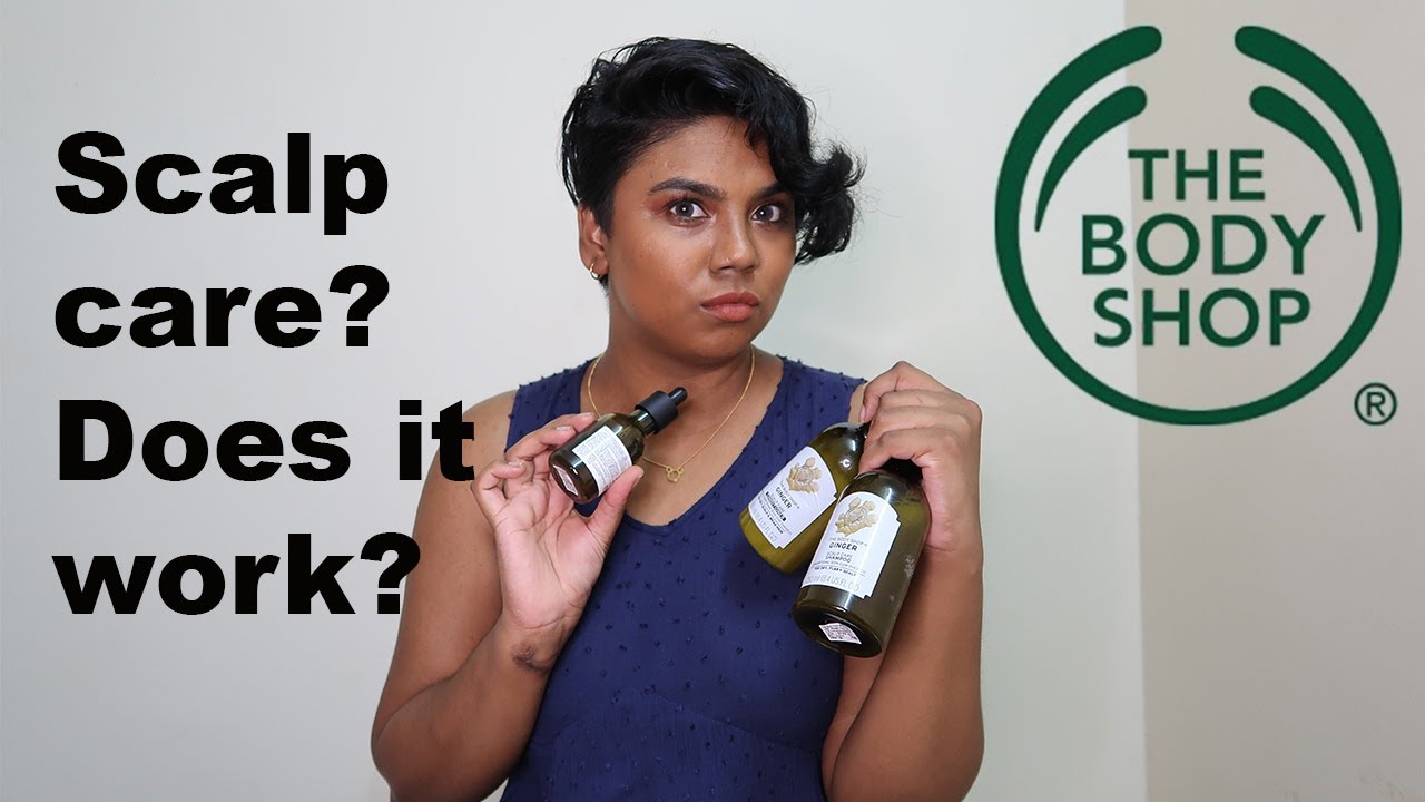The Body Shop Ginger Scalp Care + Scalp Scrub! Review and Results