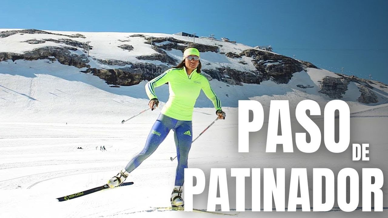 Aprende a hacer el PASO de PATINADOR en Esquí de Fondo
