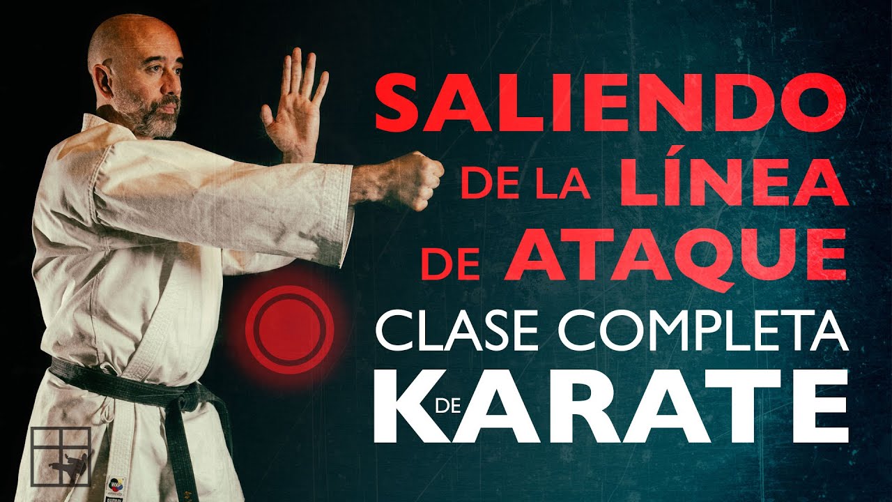 Saliendo de la línea de ataque. CLASE COMPLETA. Karate en Casa