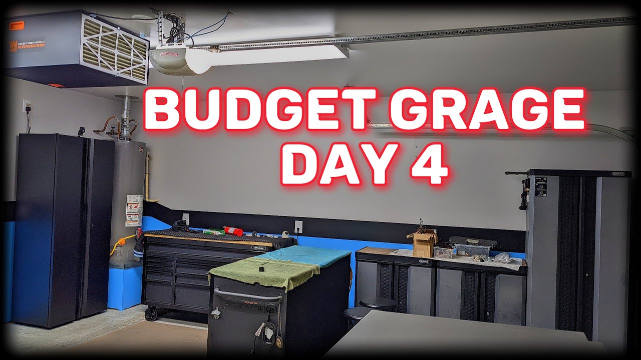 Episode 455 - BubbasGarageTv Garage Makeover on a Budget | Day 4