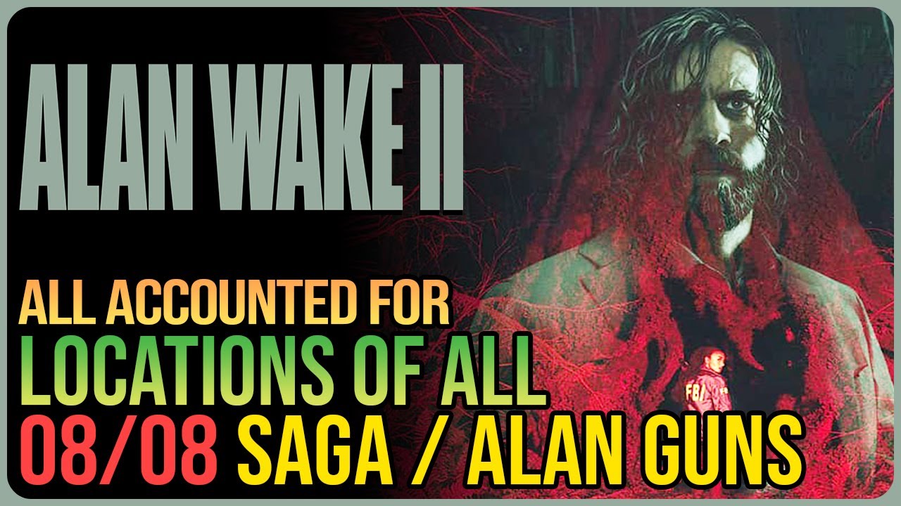 Alan Wake 2 All Weapon Locations - All Accounted For Trophy / Achievement
