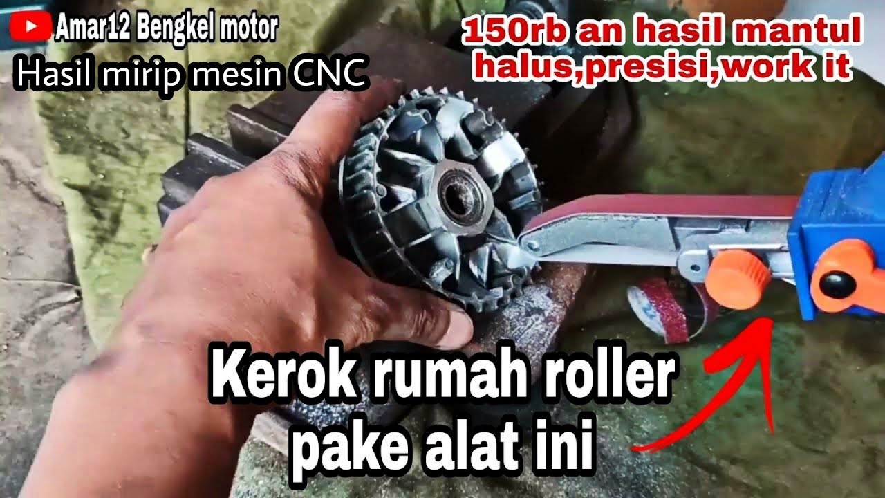 Cara kerok jalur rumah roller lebih cepat,halus,presisi top speed naik tarikan atas menggila