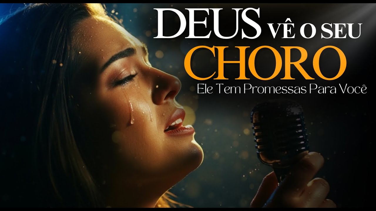 Deus é Com Você, Não desista! – Inspirado em Aline Barros - Louvor Gospel | Restauração e Cura