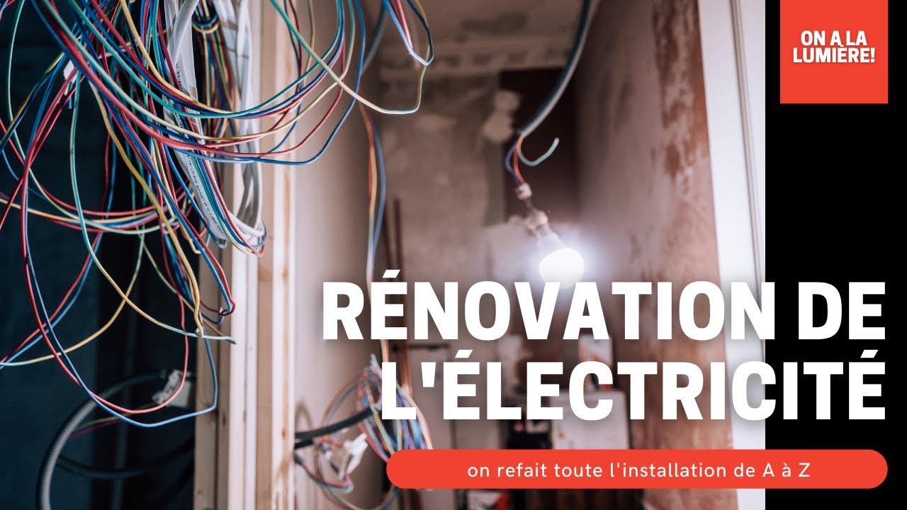 RÉNOVATION DE L'INSTALLATION ÉLECTRIQUE + PETITES ASTUCES pour éviter les erreurs de débutant