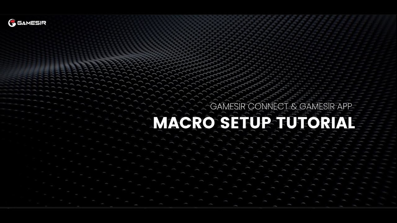 Видеоурок — Настройка макросов для контроллера GameSir.