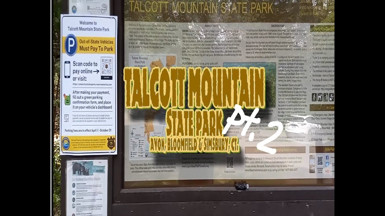 Hiking in .....TALCOTT MOUNTAIN STATE PARK, HUEBLEIN TOWER(pt2), Avon, Bloomfield & Simsbury, Ct.