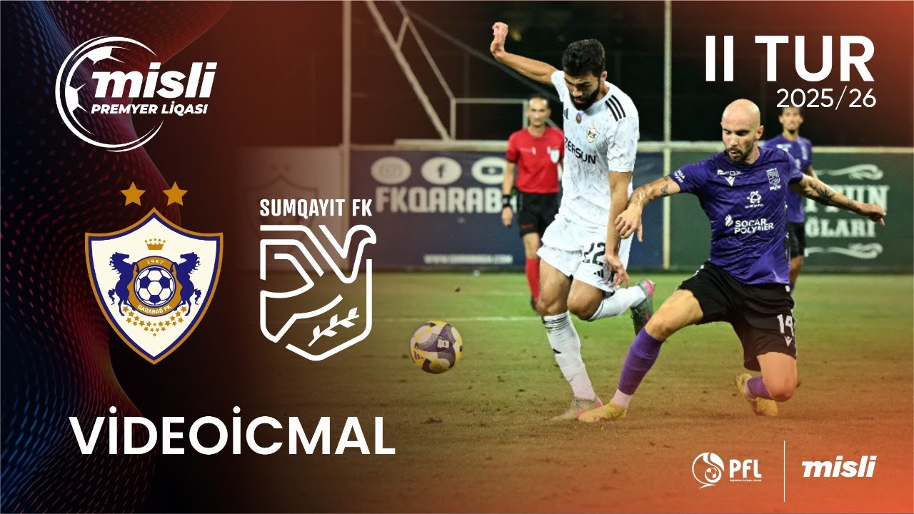 Misli Premyer Liqası 2025/2026 II tur “Qarabağ” 0–1 “Sumqayıt”