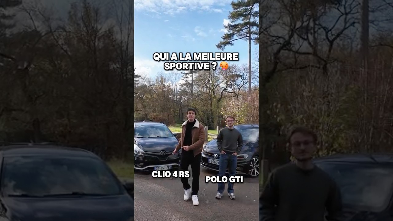 Clio RS vs Polo GTI 😤