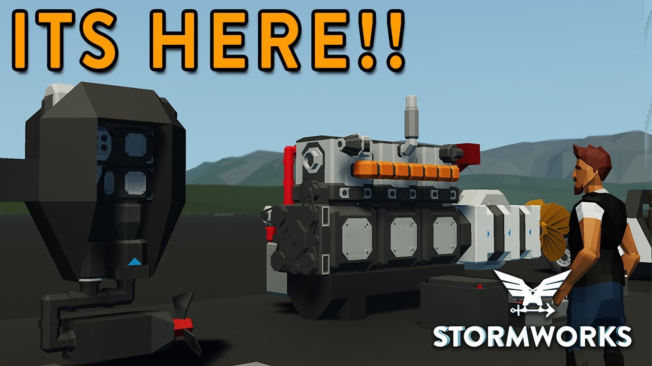 Modular Engines Major Update IS HERE!! - Stormworks