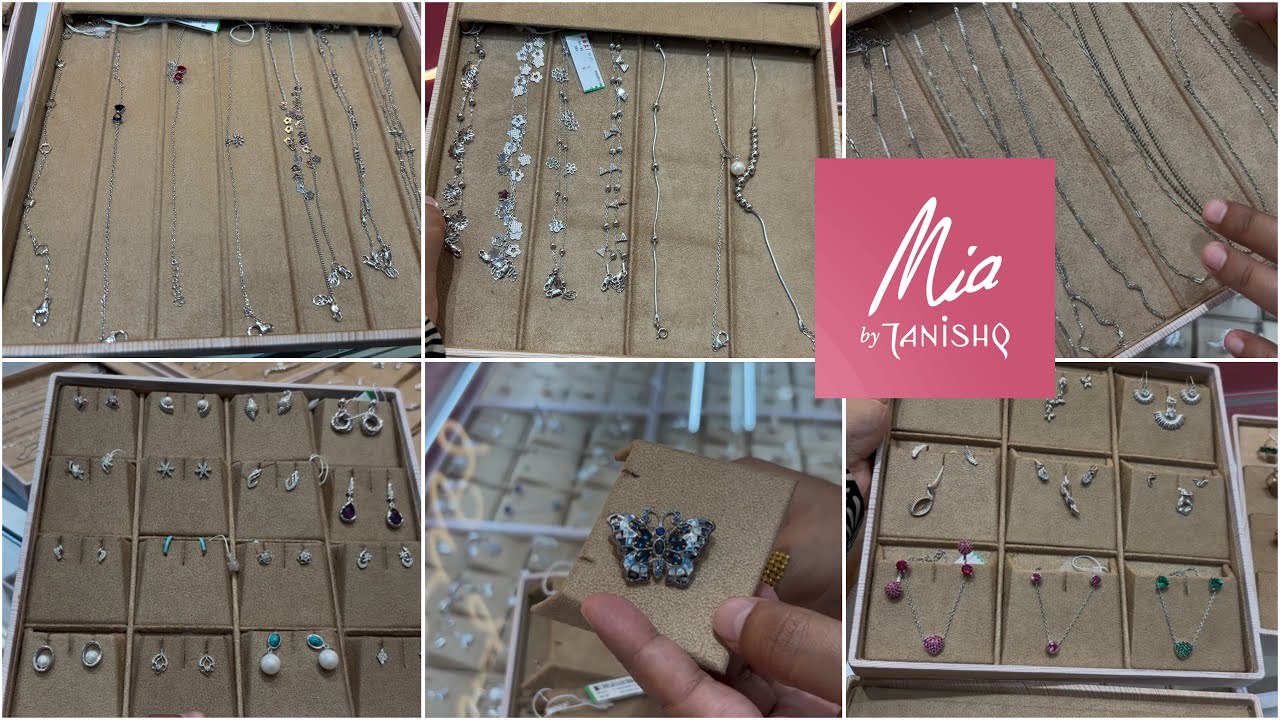 Wow silver payal anklet / Nosepin / chain necklace silver jewellery from Mia by Tanishq with price 