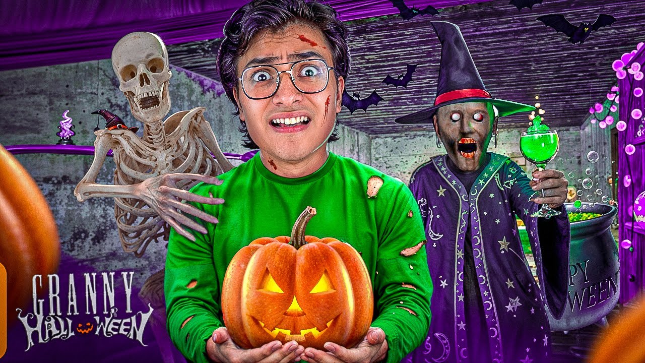 Granny New Halloween Update is SCARY😱 Maine Raat Ko Khel Kar Galti Kar di!