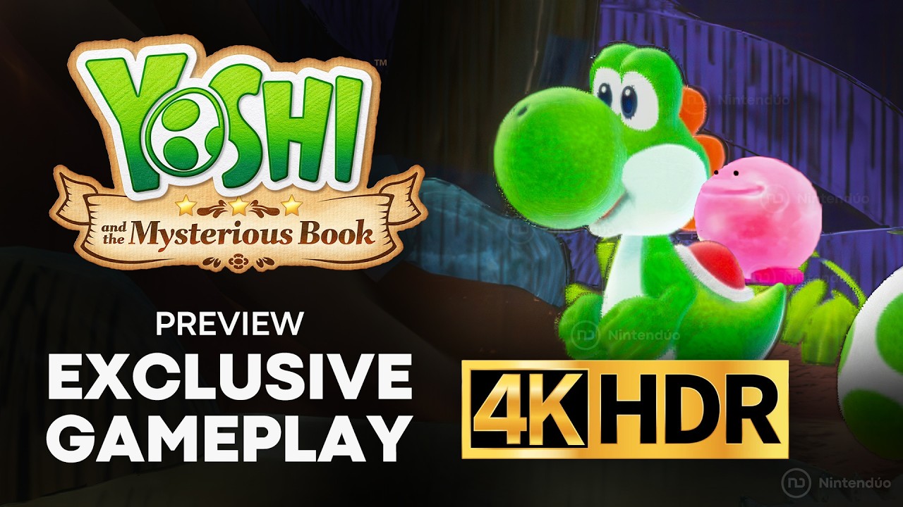 10 Minutes of YOSHI And The MYSTERIOUS BOOK - Exclusive NEW GAMEPLAY 🍎 (Nintendo Switch 2)