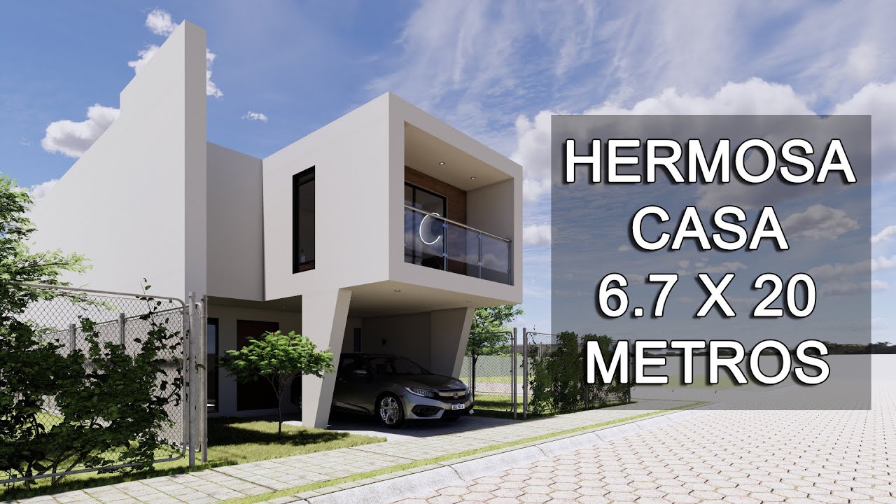 HERMOSA CASA 6.7 X 20 metros con 4 DORMITORIOS Y SALA A DOBLE ALTURA