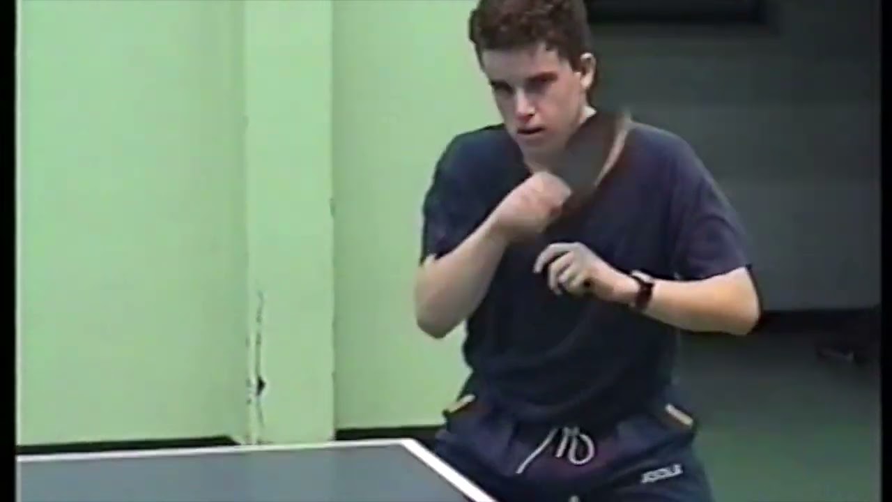 Guy Elensky (14 years old) - Table Tennis Practice in Ramat Gan, Israel