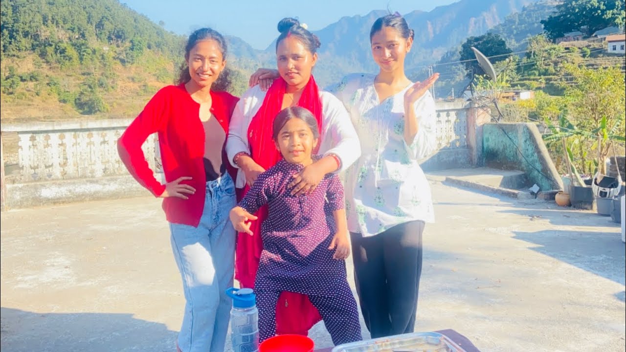 Vlog 3|| Aja ko Din Ramailo vayoo hai 😆 current spicy noodles ✨family members are playing game!! 