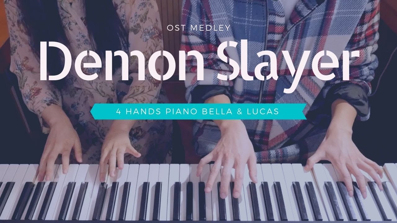 🎵Demon Slayer(귀멸의 칼날)OST Medley | 4hands piano