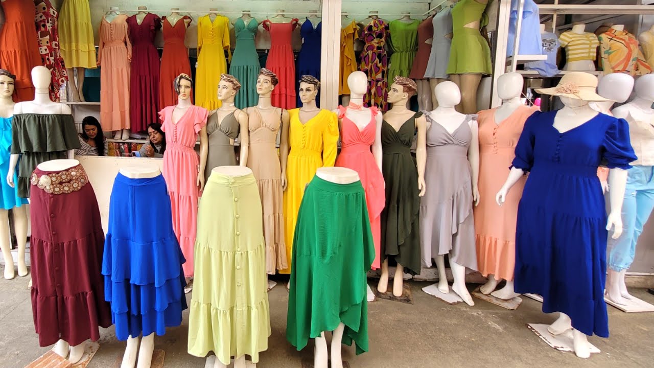 PREÇOS DE VESTIDOS NA FEIRA DA SULANCA DE CARUARU-PE | ROUPAS FEMININAS