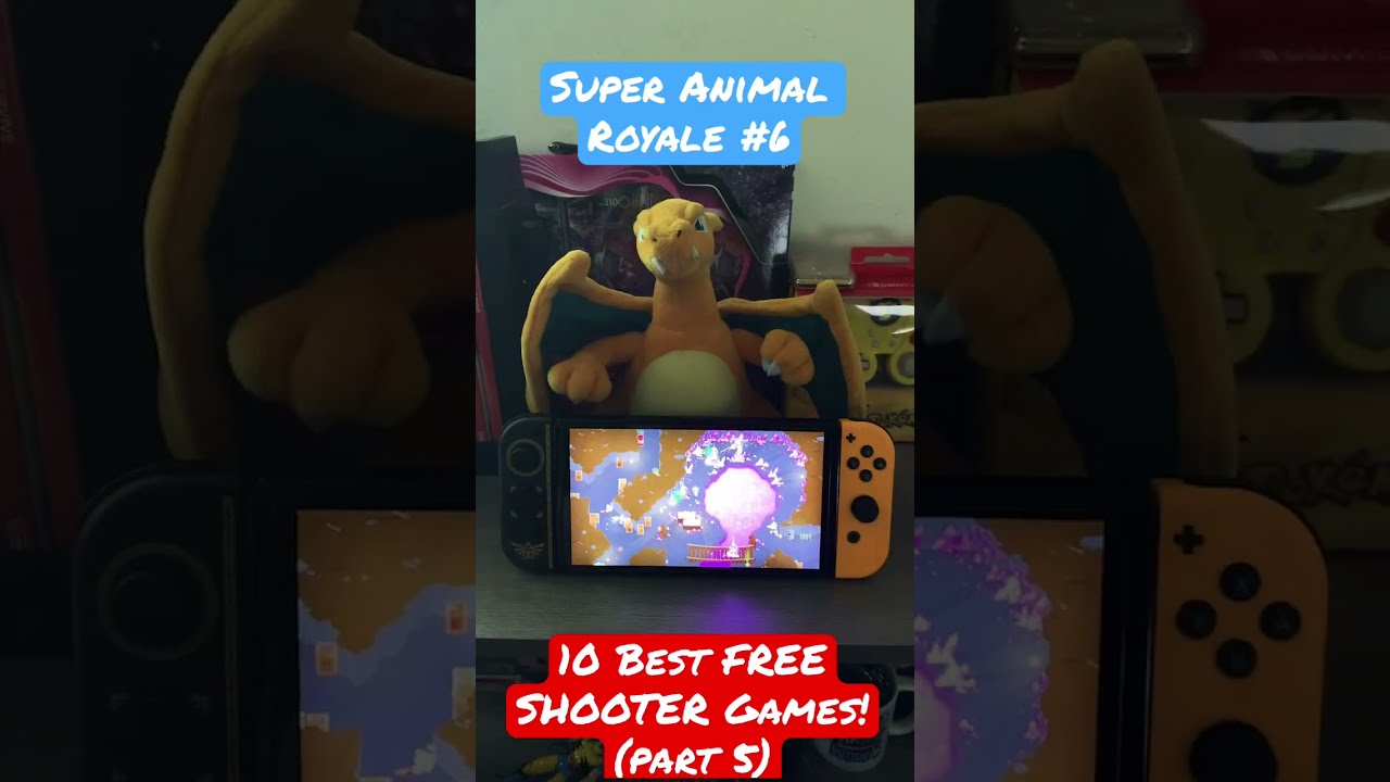 10 Best FREE Shooting Games on Nintendo Switch OLED!