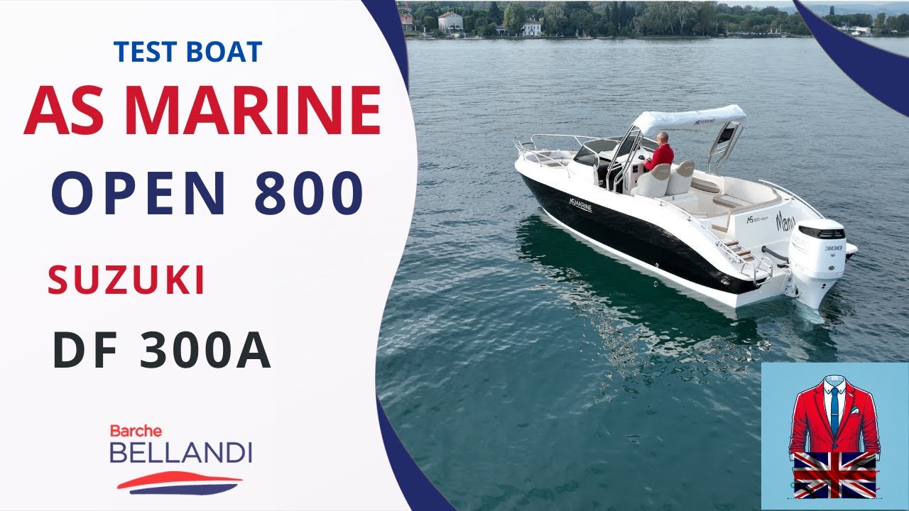 ASMarine 800 Open with Suzuki 300hp - Used Only at the Lake: Perfect, No Salt Corrosion!