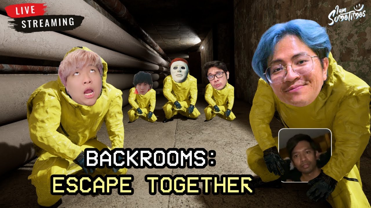 🔴 Live | รอบนี้อุ่นใจ ไปหลายคน - Backrooms: Escape Together