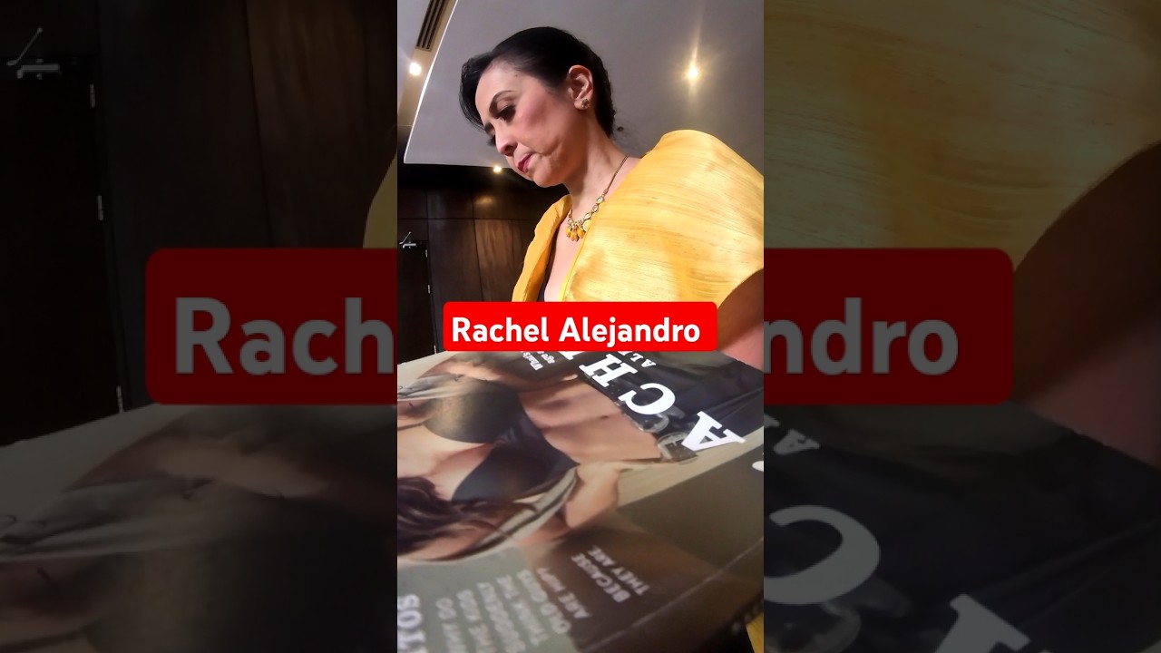 Ms. Rachel Alejandro signing my FHM magazines. Tnx for signing!!!