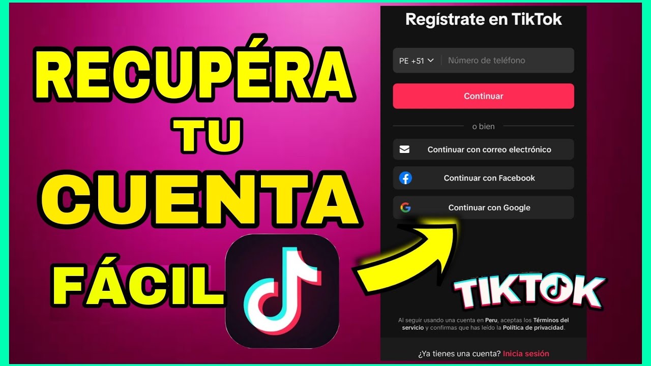 ✅COMO RECUPERAR MI CUENTA DE TIK TOK ANTIGUA ¶🌟 ULTIMO MÉTODO