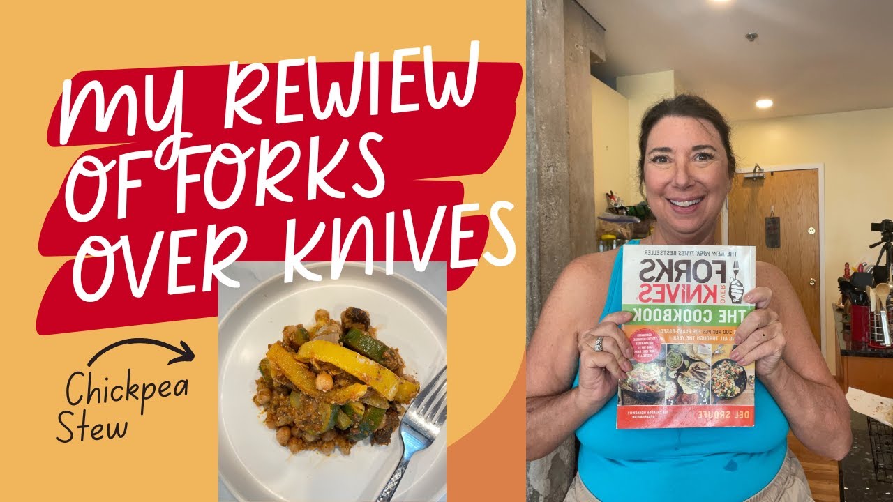 Reviewing Forks over Knives Cookbook- Is it WORTH IT or not!! #forksoverknives #plantbased #viral