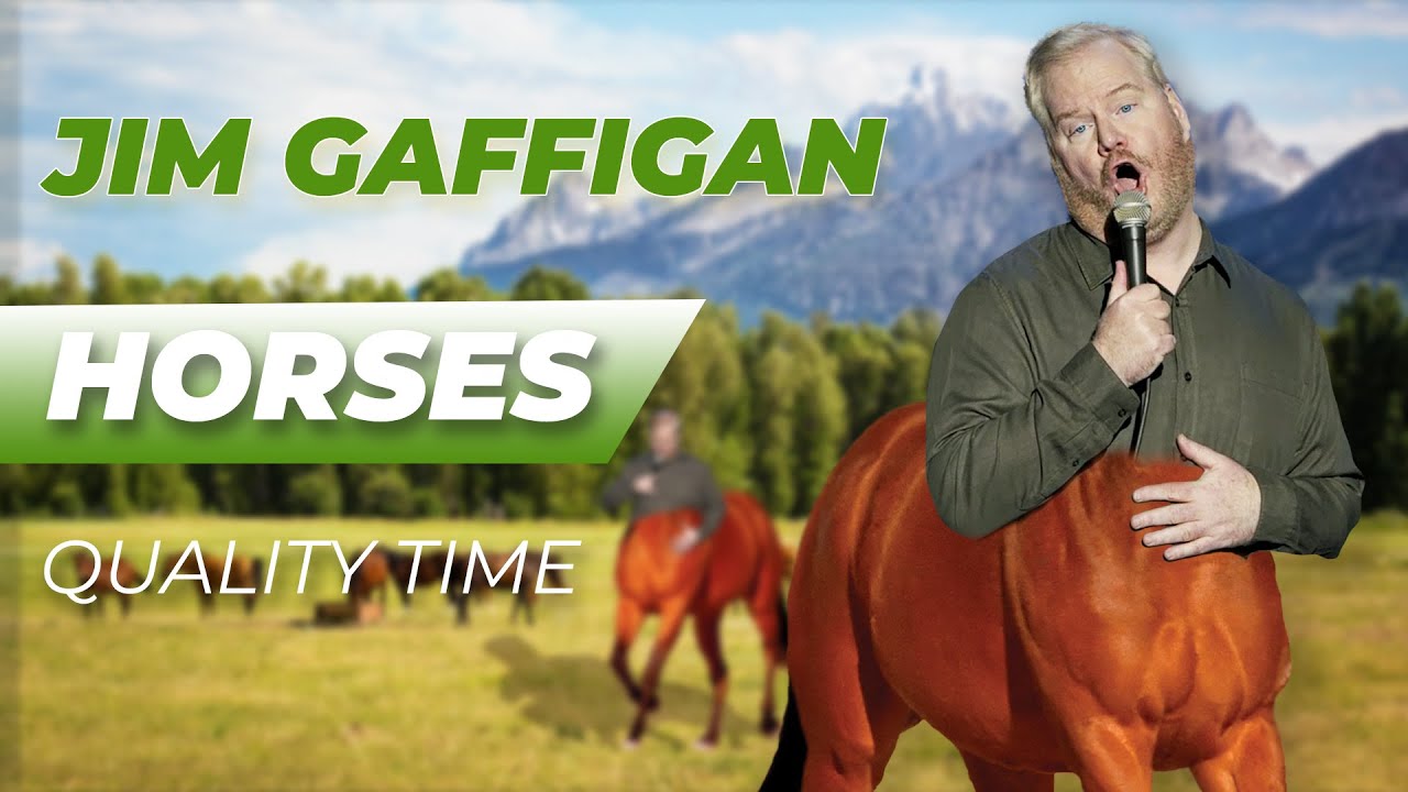 «Horses» — Джим Гаффиган, стендап (Quality Time)