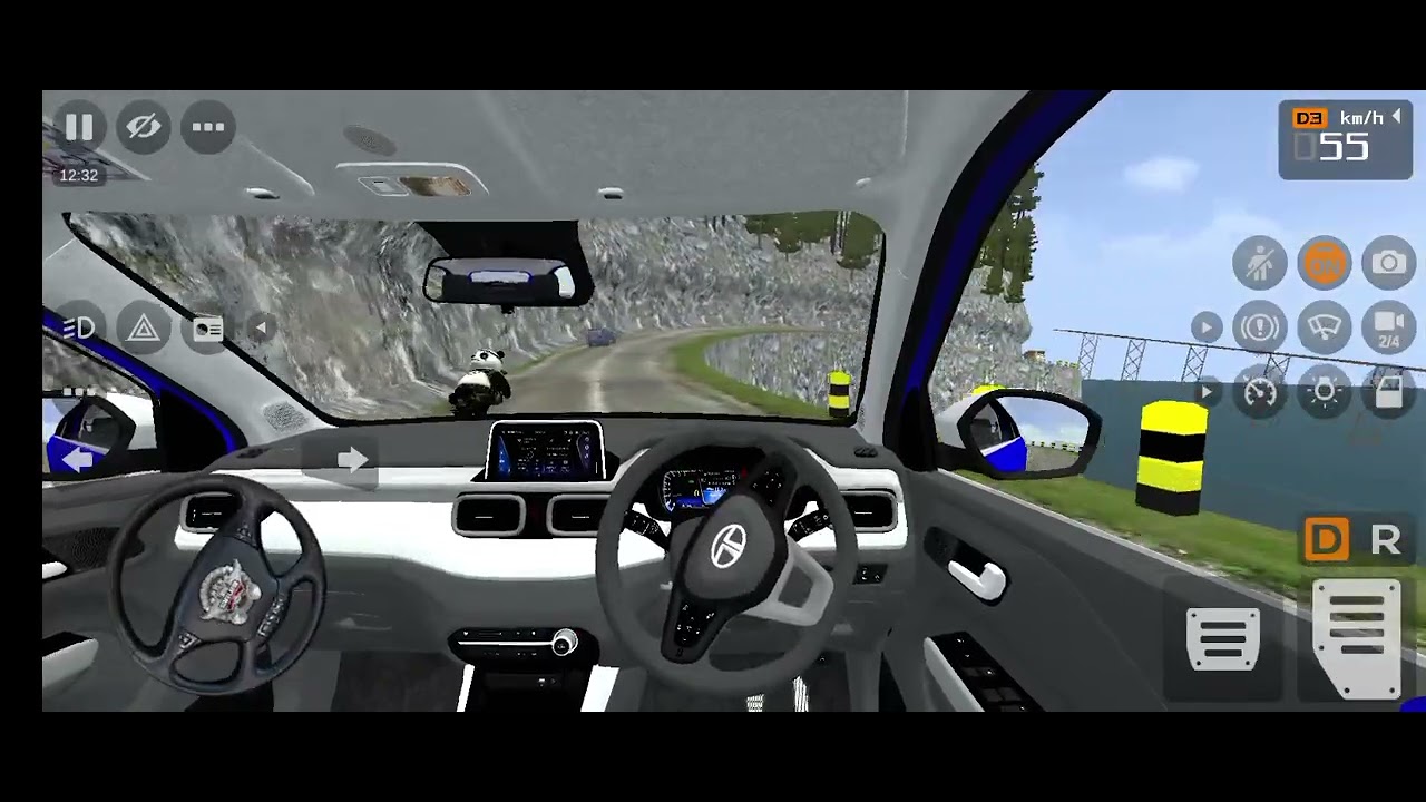Bus simulator Indonesia driving tata punch facelift 2022 model 
