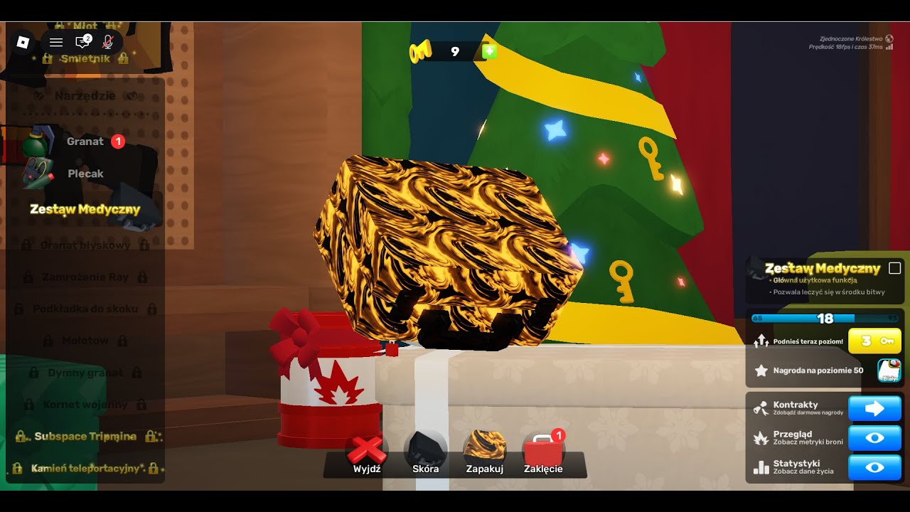 Garm w rivals i  zdobyłem snajpe i zestaw medczny i troluje mojego kolege w roblox