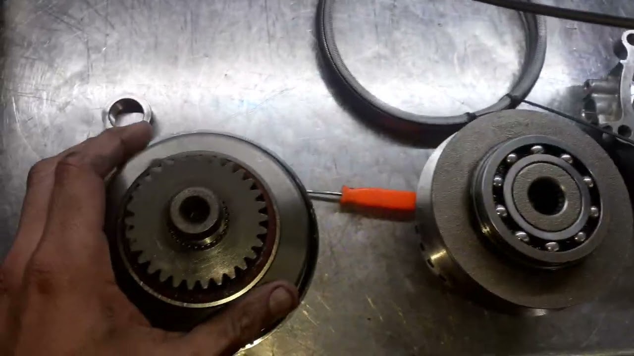 como montar polia cvt e analisar