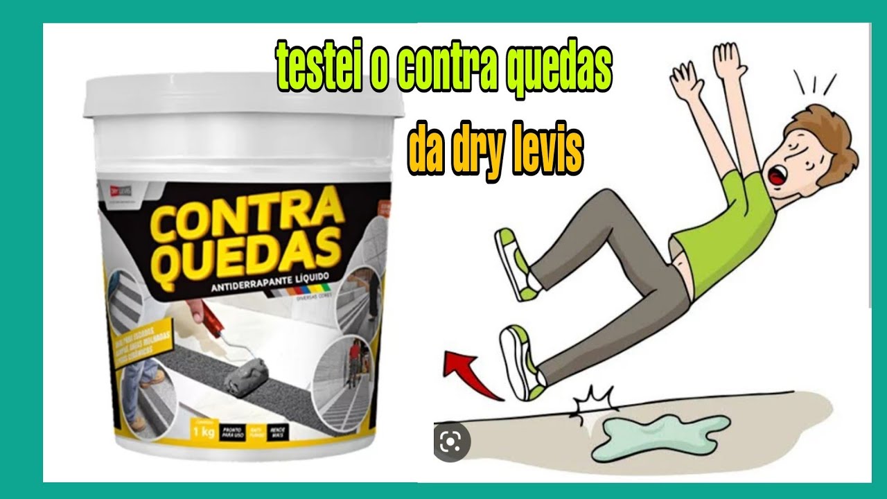 Tinta Antiderrapante CONTRA QUEDAS da Dry Levis. EU TESTEI!