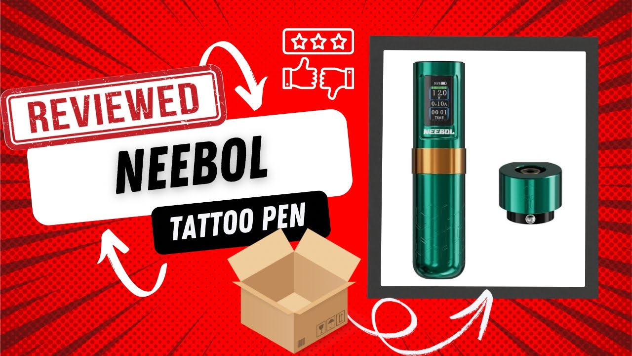 Reviewing the Neebol Wireless Tattoo Pen 🖊️