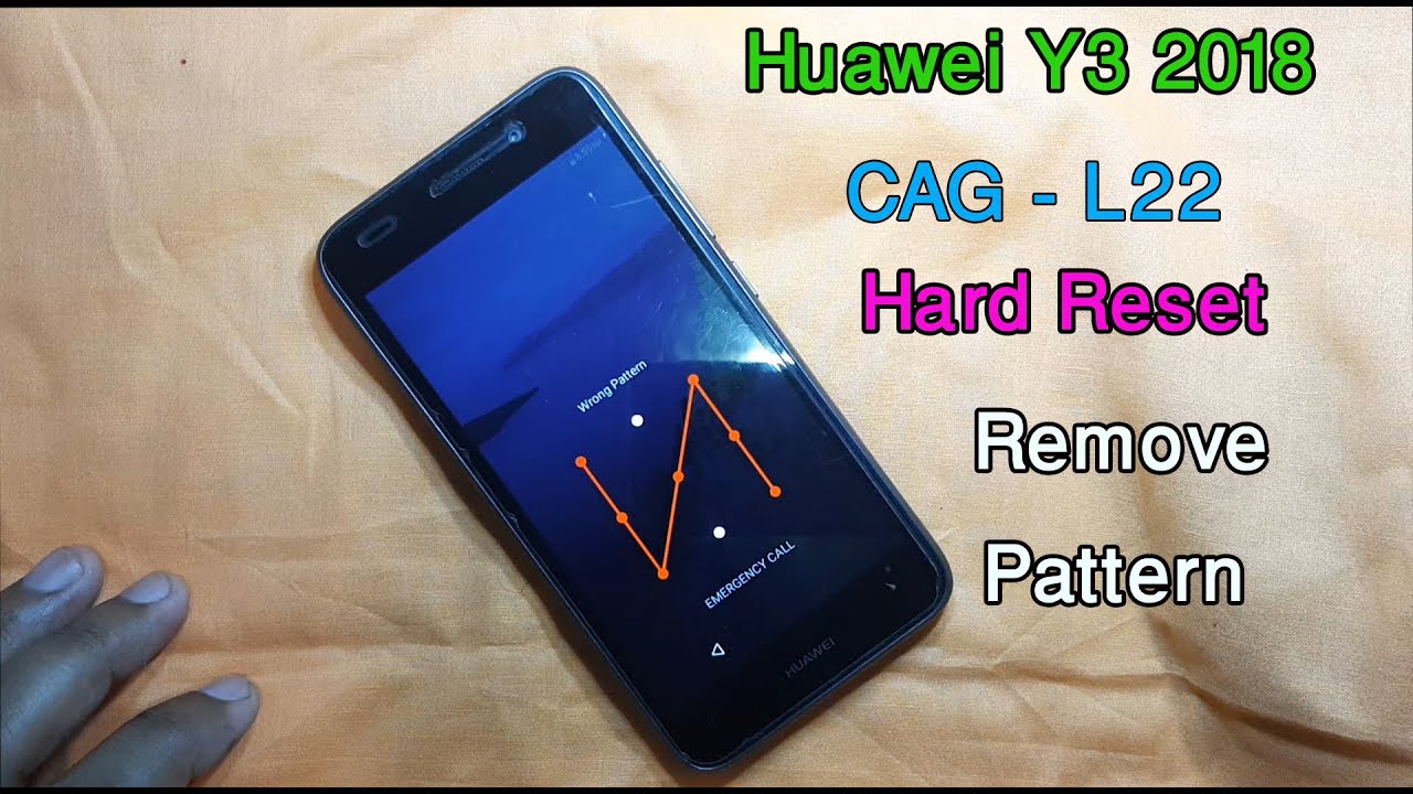 Huawei Y3 2018 Hard Reset (CAG-L22) Factory Reset
