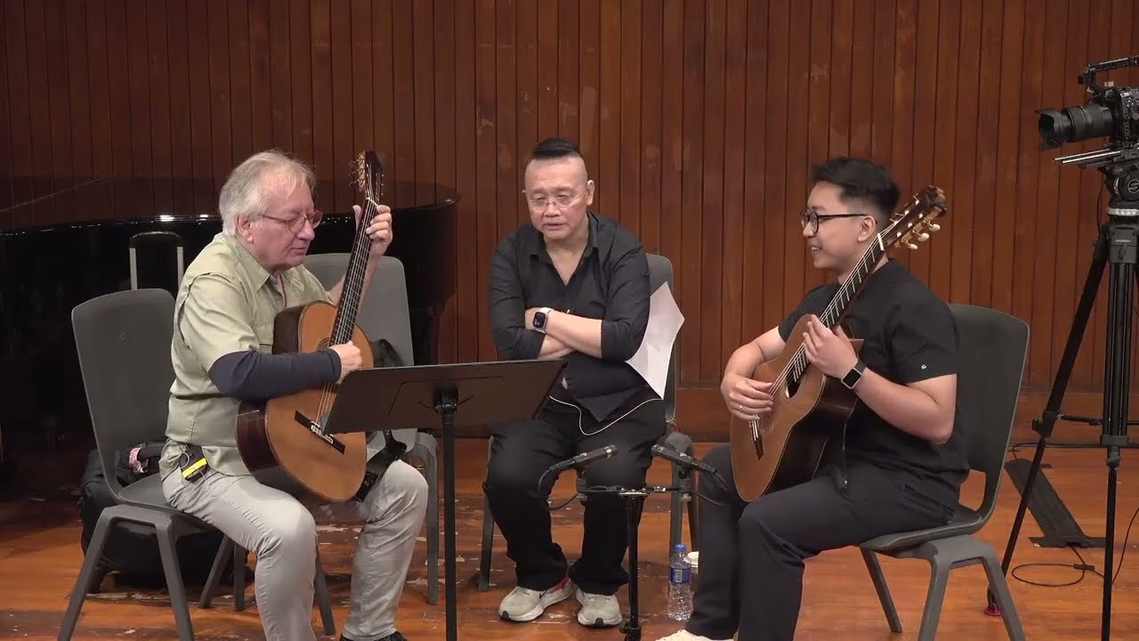 Guitar Masterclass with Alvaro Pierri | ZENG Luoan 曾蹺安