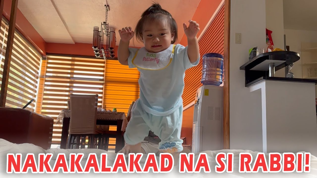 BABY RABBI, NAKAKALAKAD NANG MAG-ISA! | Jacq Tapia