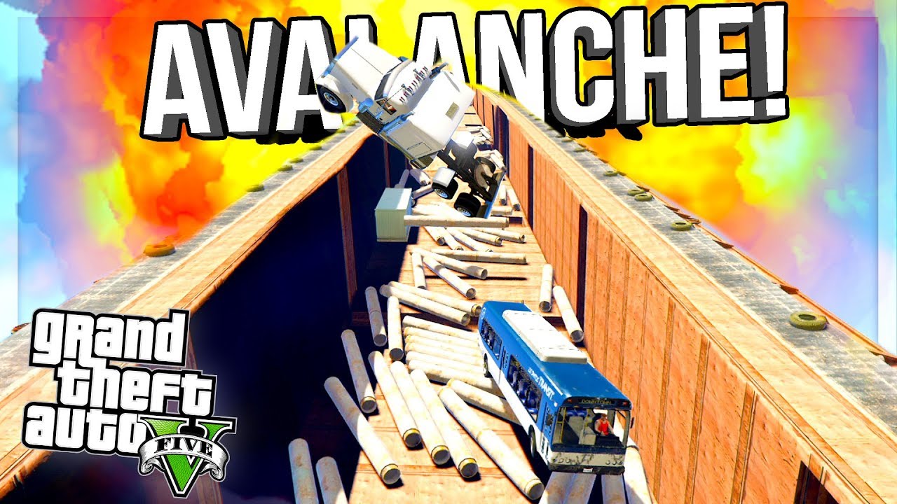 TOP GTA 5 AVALANCHE JOBS! (GTA 5 Funny Moments)