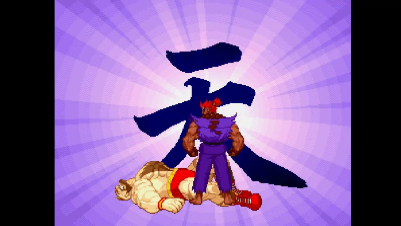 [TAS]PS STREET FIGHTER ZERO 2-Shin Gouki/Shin Akuma